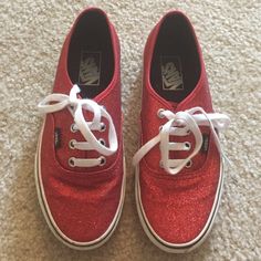 red sparkly vans for womens red sparkly vans for womens