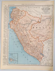 vintage map of mexico vintage map of central america on reverse