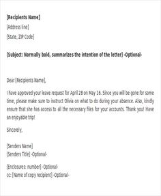 if you have accrued unused vacation or paid time off when emergency vacation request letter