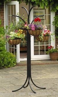 16 Hanging Basket Stands Ideas In 2021 Stand Baskets Plants Hanging Basket Stand Baskets, Outdoor Hanging Basket Plant Stands