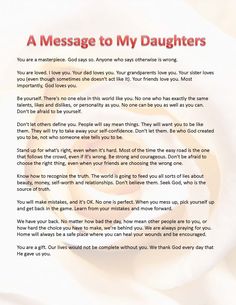 a letter to my step daughter found this online and changed it letter to my step daughter
