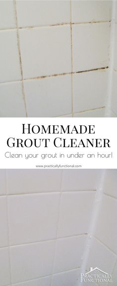 how to clean tiles grout life hacks and home repair pinterest