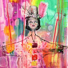 Jane Davenport Mixed Media Paint Over Pens Highly Pigmented Paint-like Ink 5 Set