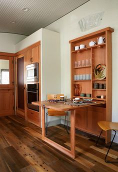 The Silent Butler Hidden Storage Small Es And Tiny Houses 63 Modèles Originaux De Table Gain Place