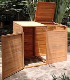 19 Best Wooden Bin Screens Images On Pinterest Storage Ideas Tuin Hardwood Double Wheelie Bin Storage Binsbike Solutions Wood