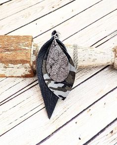 Earrings in Heart Shape Made of Magazine Paper Prime fun birthday valentines day gift for wife girlfriend mom daughter upcycled eco friendly boho art vegan bohemian gypsy ethnic from quilled jewelry