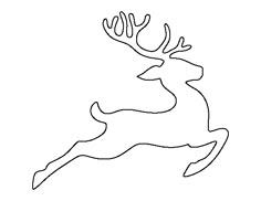 how to make a reindeer and santa sleigh part 1 reindeer ornaments sleigh and reindeer pattern