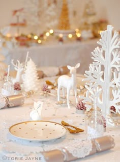 Deco table de Noel les plus belles déco de table de fete de Pinterest