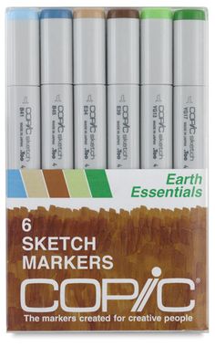 COPIC Marker sketch 3er Set /"Color Fusion 1/"
