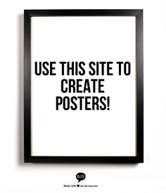 make your own poster free