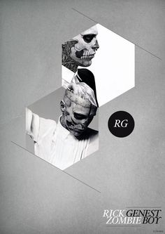 Classy And Edgy More Geometry With Photography By Rick Genest Graphic Design LogosTypography Poster Classy And Edgy More Geometry With Photography By Rick Genest Graphic Design LogosTypography Poster