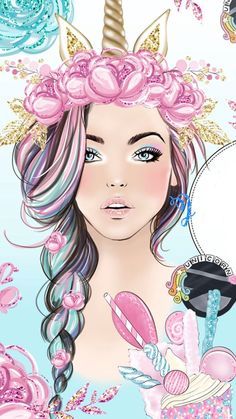 Ideas Para Decorar Unicornios Fofos Imagem De Unicornio Unicornio Kawaii