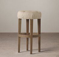 45 Best Bar Stools Images On Pinterest Upholstered Bennett Round Upholstered Stool Rh S Our Plushly Dining