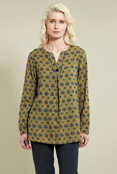 NOMADS FAIRTRADE Colourful Teal Retro Floral Print Woven Cotton Boho Coat UK 12