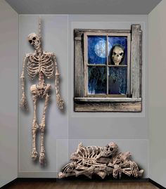 halloween haunted house decor 3 ghastly decorations scene setter prop new