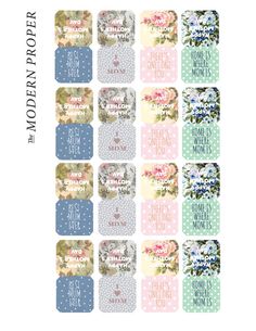 lorelais things printable tea tags for your tea party diy tea tea tags template