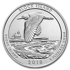 Money Metals Exchange Proudly Offers the 5 Oz Block Island Silver Coin, the 45th in the US Mint's America the Beautiful Series of Coins. Order Online 24/7! Rare Coins Worth Money, Frederick Douglass, Isla Ellis, Block Island Rhode Island