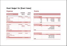 event flow template