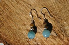cadeau pour elle bijoux femme Boucles doreilles avec gouttes en agate blanche et argent 925 bijoux pierres de gemme bijoux faits /à la main