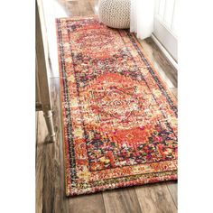 Safavieh Vintage Hamadan Red Multicolored Runner Rug 2 X 8 Nuloom Traditional Orange Fl Medallion Runner Rug X