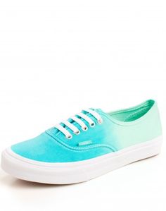 Zapatilla Vans degradado en verde Converse Shoes, Shoes Sneakers