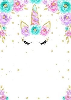unicorn free printable birthday