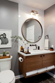 10 Best Round Bathroom Mirrors Objects Pinterest Zen Style Bathroom Remodel By Rosa Beltran Design