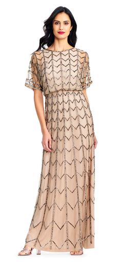 Adrianna Papell SHIRRED PRINTED GOWN - Suknia balowa - red/blue/multi Adrianna Papell SHIRRED PRINTED GOWN - Suknia balowa - red/blue/multi