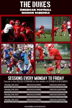 15 Best Sports Team Schedules Images Schedule Match Easily Add Schedules For Bands Sports Matches And Events To Your Designs Customize Them Liking They Re Super Easy Use