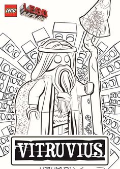 Coloring Page Lego Movie