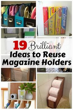 Magazine Holder Uses 100 Brilliant Ways to Organize With Magazine Holders Magazine 19 Magazine Holder Uses 100 Brilliant Ways to Organize With Magazine Holders Magazine 19