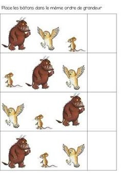 The Gruffalo Matching Cards and Board | The gruffalo, Matching cards