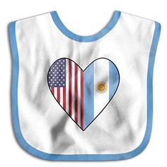 Half Puerto Rico Flag Half USA Flag Love Heart Long Sleeve Infant Baby Bodysuit for 6-24 Months Bodysuit