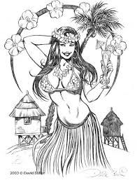 Hawaii Pusheen By Lxoetting Hello Kitty Colouring Pages Kitty Coloring Pusheen Coloring Pages