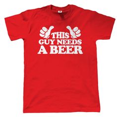 guy needs a beer party irish emo vintage funny t shirt