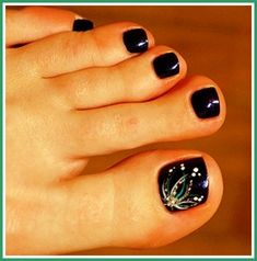 toe nail art designs for beginners