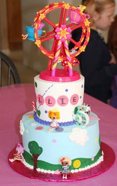 Lalaloopsy Ferris Wheel Cake Topper Lalaloopsy Ferris Wheel Cake Topper