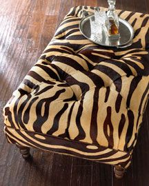 159 Best Animal Print Decor Images On Pinterest In 2018 Go Over To The Wild Side With This Animal Print Moud Tiger Striped Armless Sofa Or Zebra Storage Ottoman Both Which You Can
