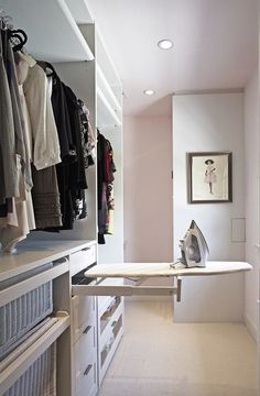 Dream Closet Makeover Reveal Beautiful Organization Ideas Design Sleuth 6 Sources For Built In Ironing Boards