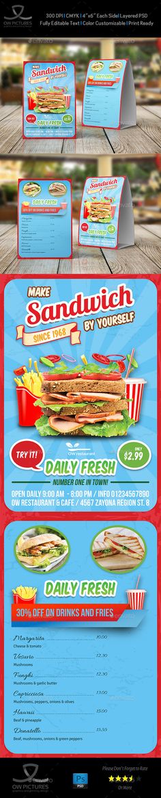 Table Tent Mock-up Template Vol6 - 1 Pinterest - table tent template Table Tent Mock-up Template Vol6 - 1 Pinterest - table tent template