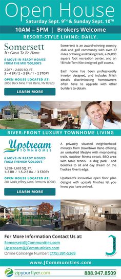 email flyers to real estate agents