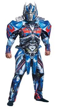 Para Hombre Disfraz De Transformers Optimus Prime Deluxe