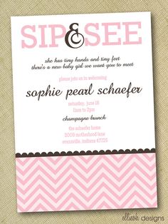 57 Best Sip See Images Baby Shower Fun Babyshower Ideas Diy Sip See Baby Shower Invites Invitations And
