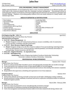10 best best project manager resume templates samples images on