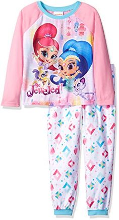 2 Pack Shimmer /& Shine Pyjamas Sizes 18 months 5 years