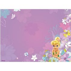 tinkerbell birthday background