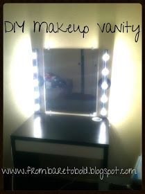 Vanity Mirror With Lights | Lighted makeup mirror, Diy light and ... Vanity Mirror With Lights | Lighted makeup mirror, Diy light and ...