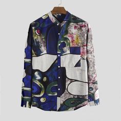 ainr Men Quick Drying Short Sleeve Two Piece Casual Floral Print T-Shirt Short Pants Suit