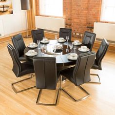 180 Best Tables With Built In Lazy Susans Images On Pinterest Large Round Black Oak Dining Table Gl Lazy Susan Led Lights 1 6m