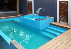 Custom Bubble Wave Metal Art Detail By The Swimming Pool Includes Outdoor LED Strip Lighting Custom Bubble Wave Metal Art Detail By The Swimming Pool Includes Outdoor LED Strip Lighting